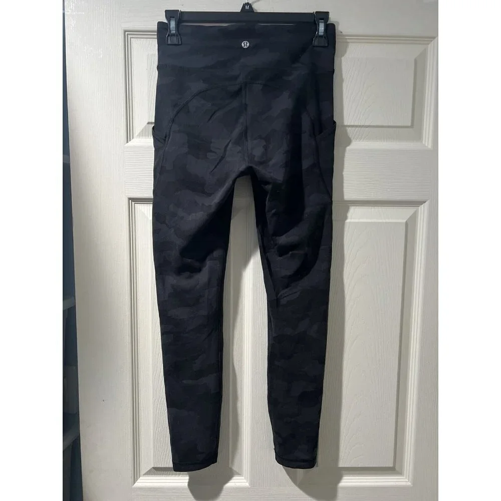 Lululemon Women Invigorate High-Rise Tight Black Blue Size 6 - Picture 7 of 11